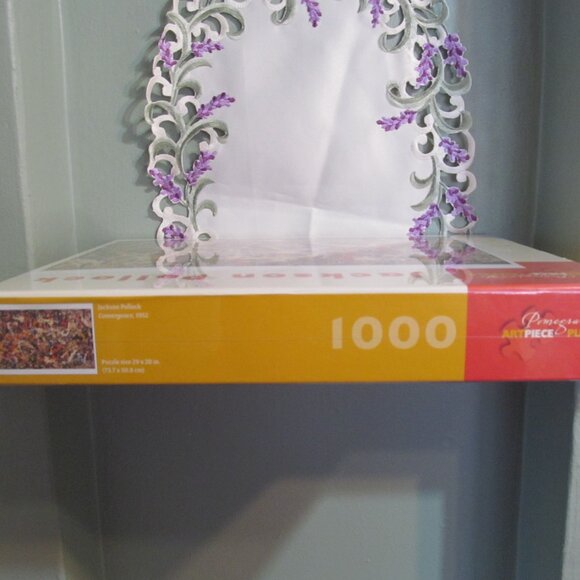 1,000 piece Puzzle Jackson Pollock Convergence Pomegranate 29 x 20 in NEW Sealed - Picture 10 of 12